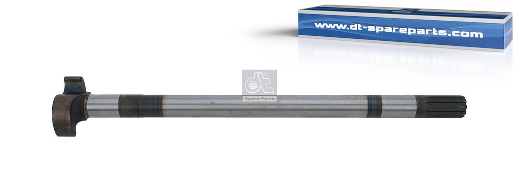 DT Spare Parts 10.33517 Brake camshaft, left D: 38 mm, L1: 650 mm, L3 ...
