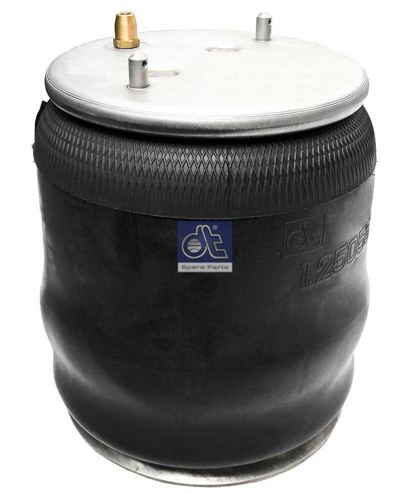 DT Spare Parts 1.25055 Air spring, with steel piston D: 242 mm, Dmax ...
