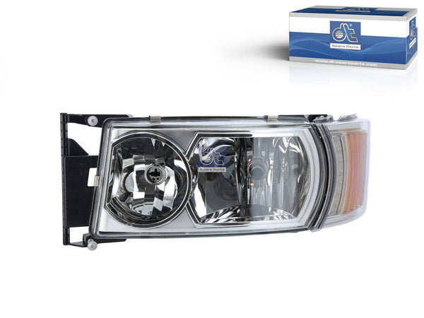 DT Spare Parts 1.51023 Headlamp, left 24 V, H7 replaces Scania 2416144 ...