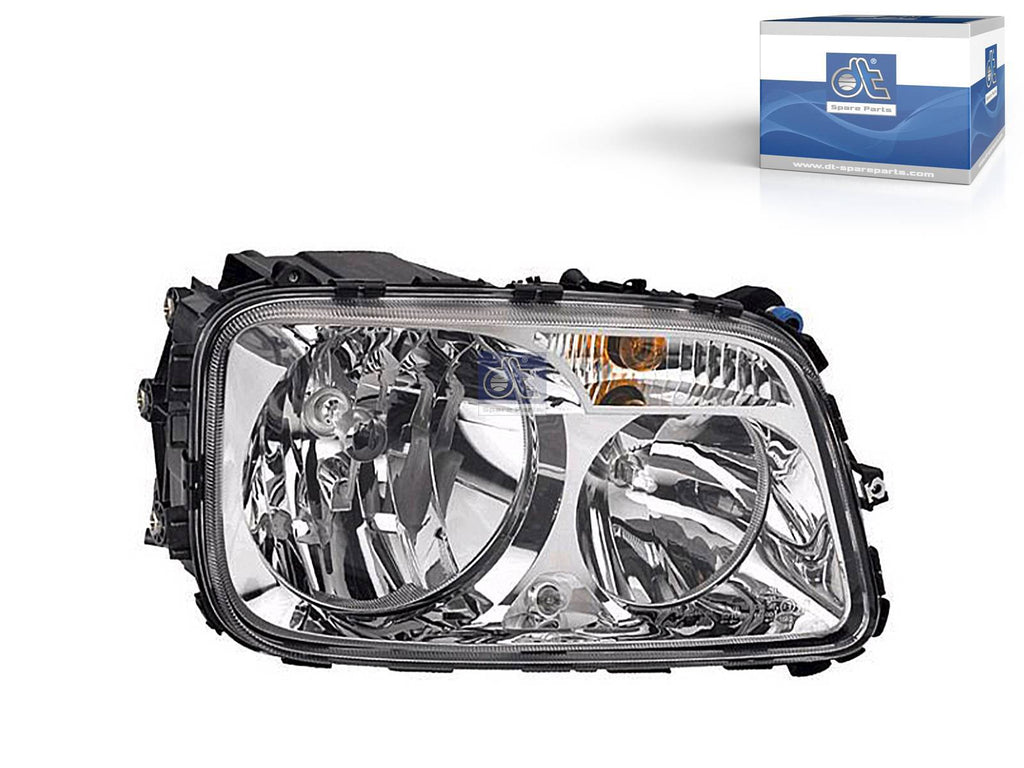 DT Spare Parts 4.64441 Headlamp, right, with bulbs 24 V, H1 replaces M ...