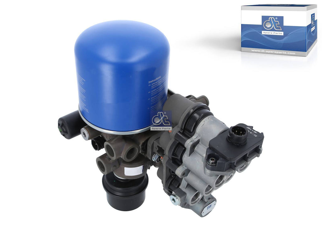 DT Spare Parts 5.70046 Air dryer, complete with valve replaces DAF 140 ...